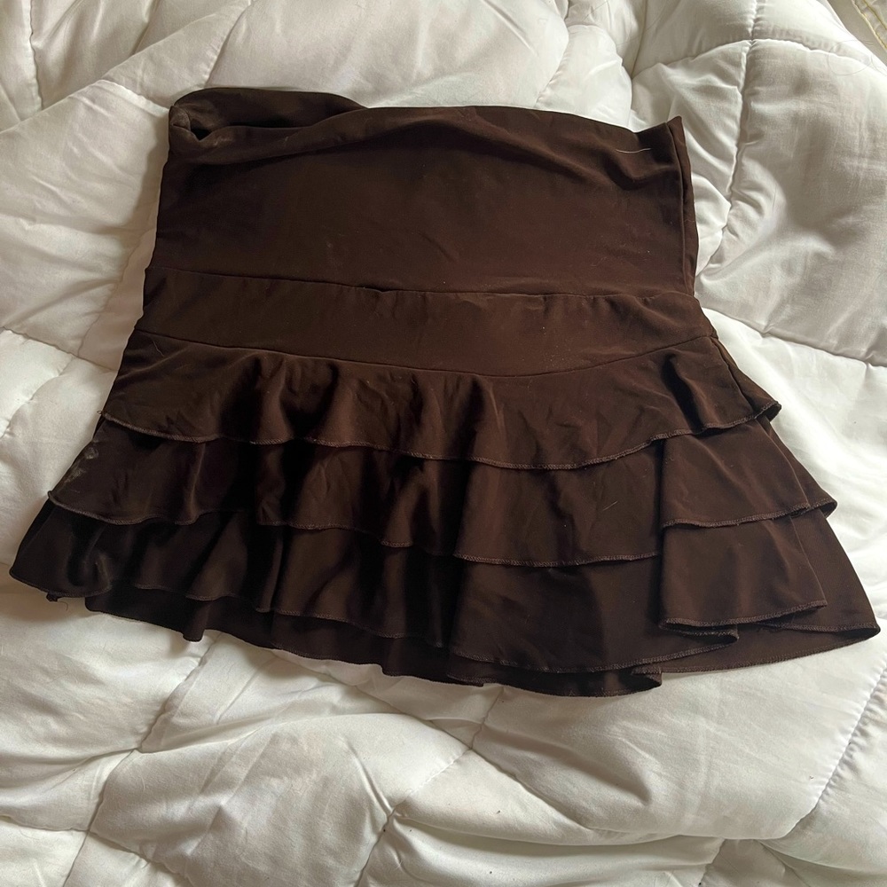 y2k fairycore mini skirt whimsical layers